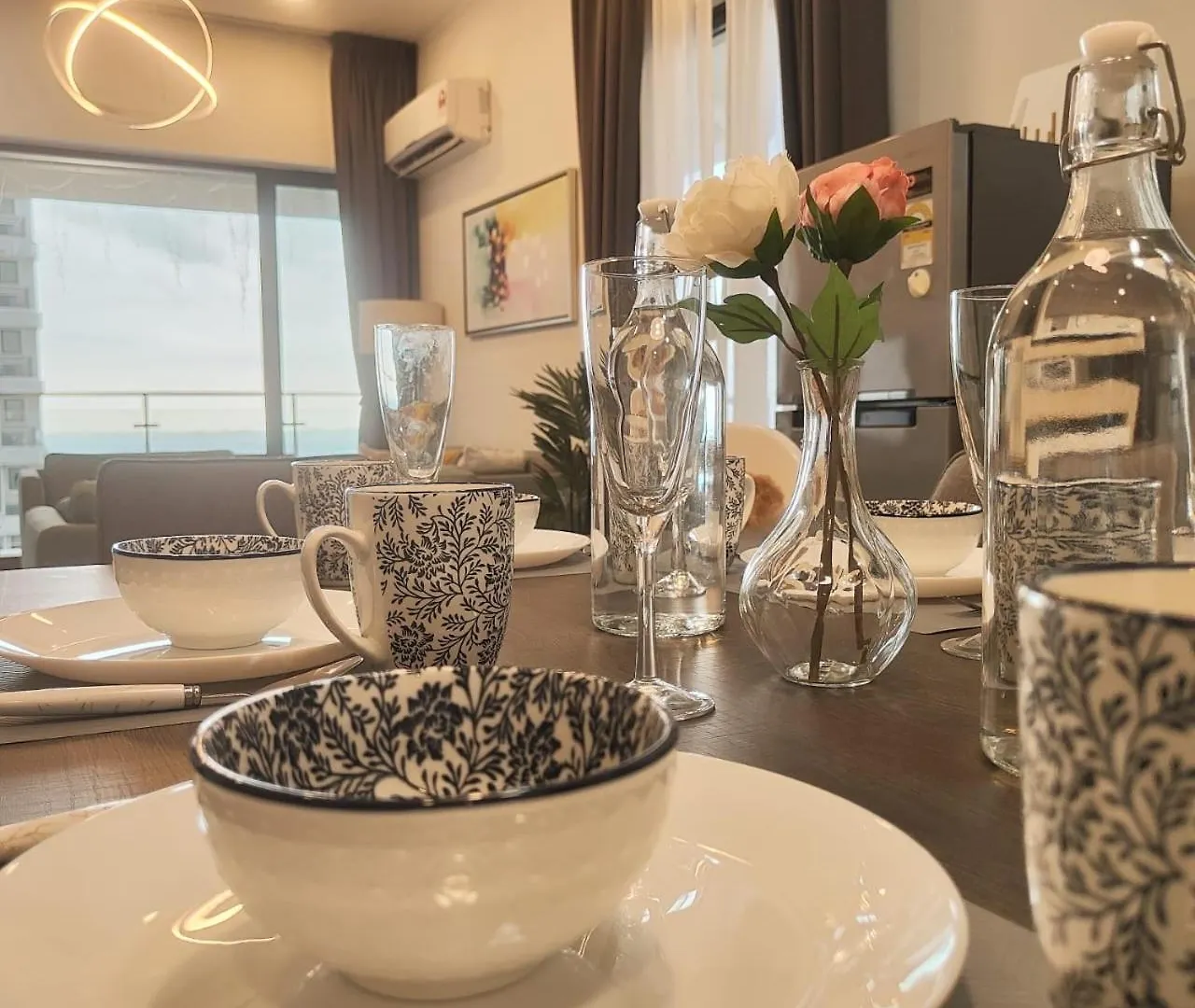 温馨休闲家庭套房3房3厕 6-8人 Danga Bay Country Garden Yi Jia名宿 Johor Bahru Apartment